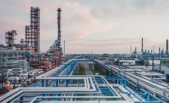 Oil and gas refinery in Russia - PJSC Sakhavostokneftegaz